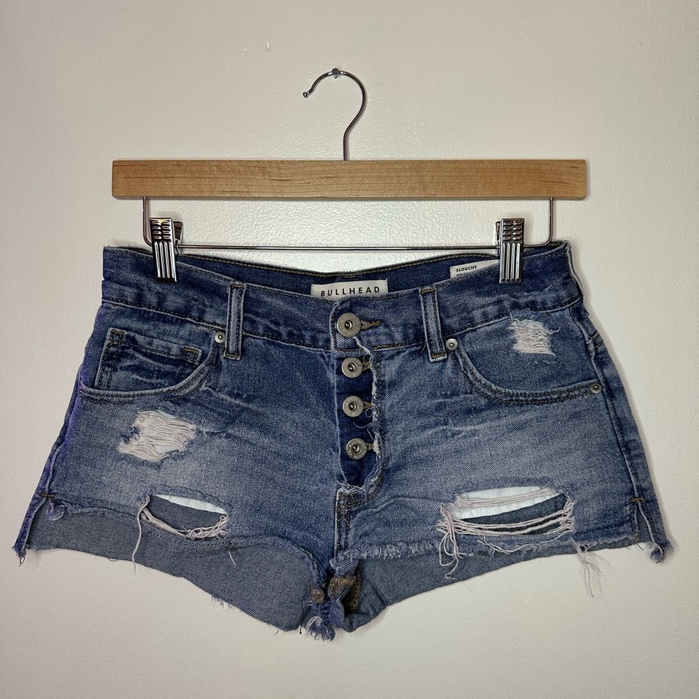 Bullhead Jean Slouchy Shorts